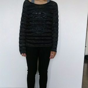 Beautiful stylist women's peep/sheer top